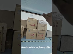 Панельный HEPA воздушный фильтр OEM с средой активированного углерода класса H13