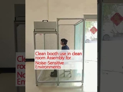 Использование чистых кабинок в чистых помещениях