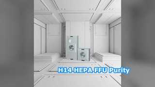 H14 HEPA FFU Решение для очистки воздуха