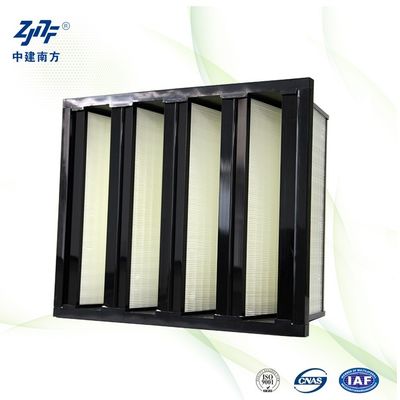 Система HVAC с высоким уровнем сбора пыли W Cell V Bank Air Filter 99,99% для чистой комнаты