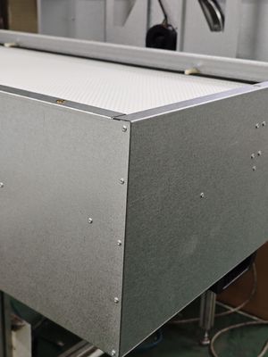 110V/120V 50HZ/60HZ ФФУ Фан фильтр эффективность 99,99% H14 Нержавеющая сталь/Алюминиевая рама для ваших требований