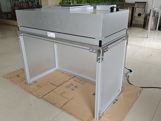 Беспылевая скамейка горизонтальный воздушный поток HEPA Clean Air Hood для чистой комнаты