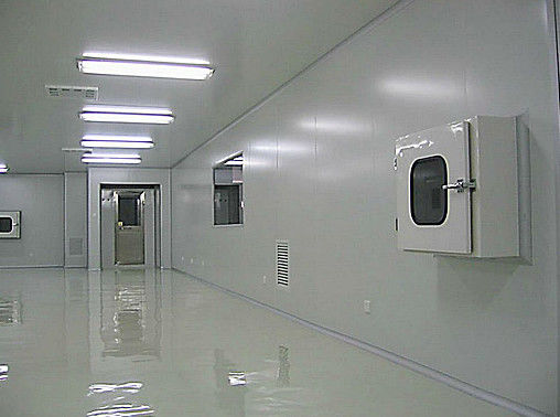 4 сосуды Сборник пропуска чистой комнаты для скорости распыления Чистый воздушный поток и вытеснение частиц в стерильных производственных линиях