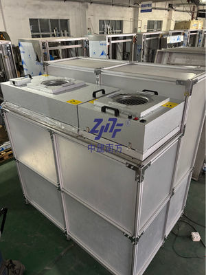 Гибкая модульность и прозрачный корпус чистой комнаты для настраиваемого пространства