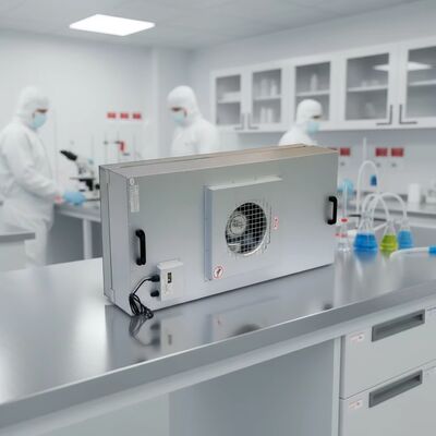 quality Блок вентилятора с HEPA-фильтром H14 с рамой из нержавеющей стали SUS304 и трехскоростным управлением для чистых помещений factory