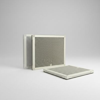 Высокоэффективный 0,3um фильтрационный фильтр высокой точности HEPA с 99,99% тестом на утечку и стеклянными волокнами PTFE для промышленных применений