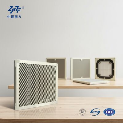 quality Специальный прецизионный панельный фильтр HEPA толщиной 0,3 мкм с тестом на утечку 99,99% и стекловолоконным материалом для промышленного применения factory