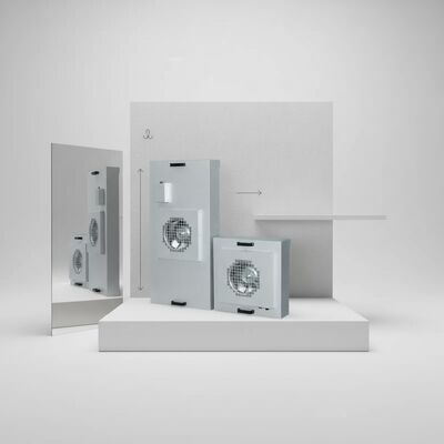 quality Блок вентилятора с HEPA-фильтром H14 с рамой из нержавеющей стали SUS304 и трехскоростным управлением для чистых помещений factory
